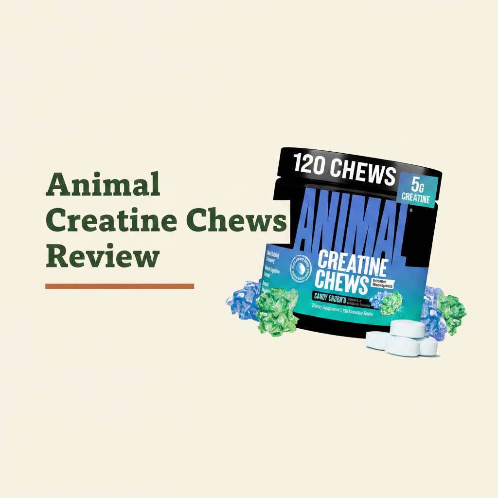 Animal Creatine Chews Review - Featured