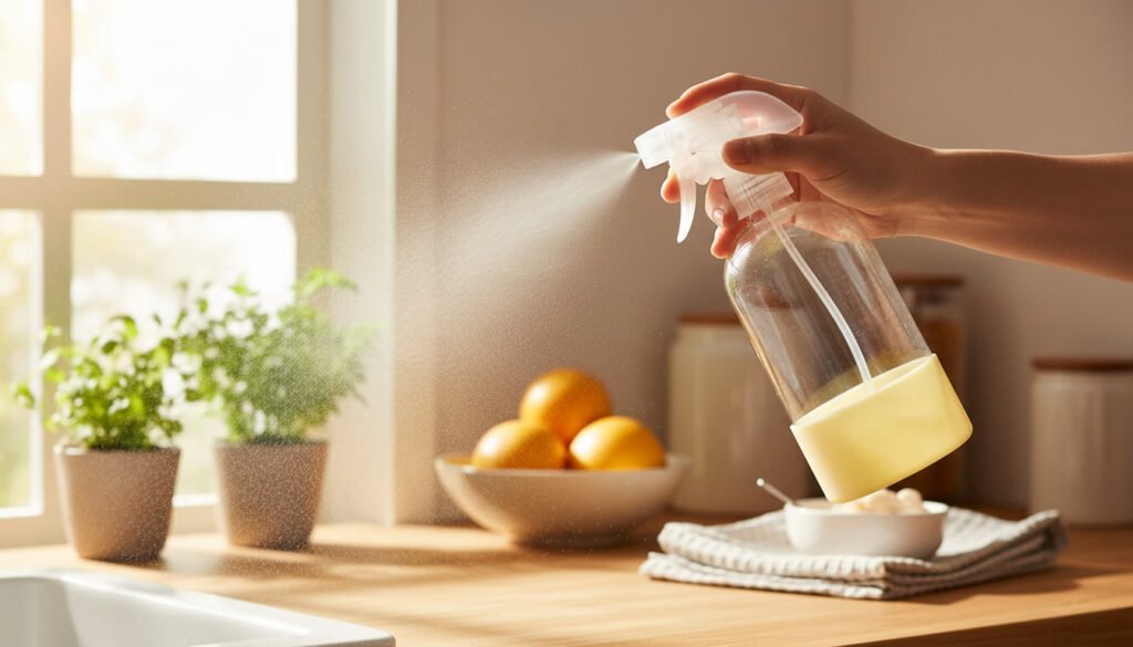cleaning with vinegar